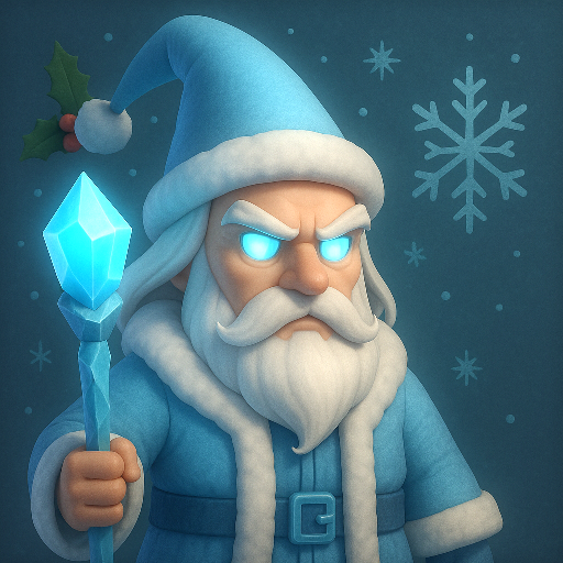 Ice Wizard Santa