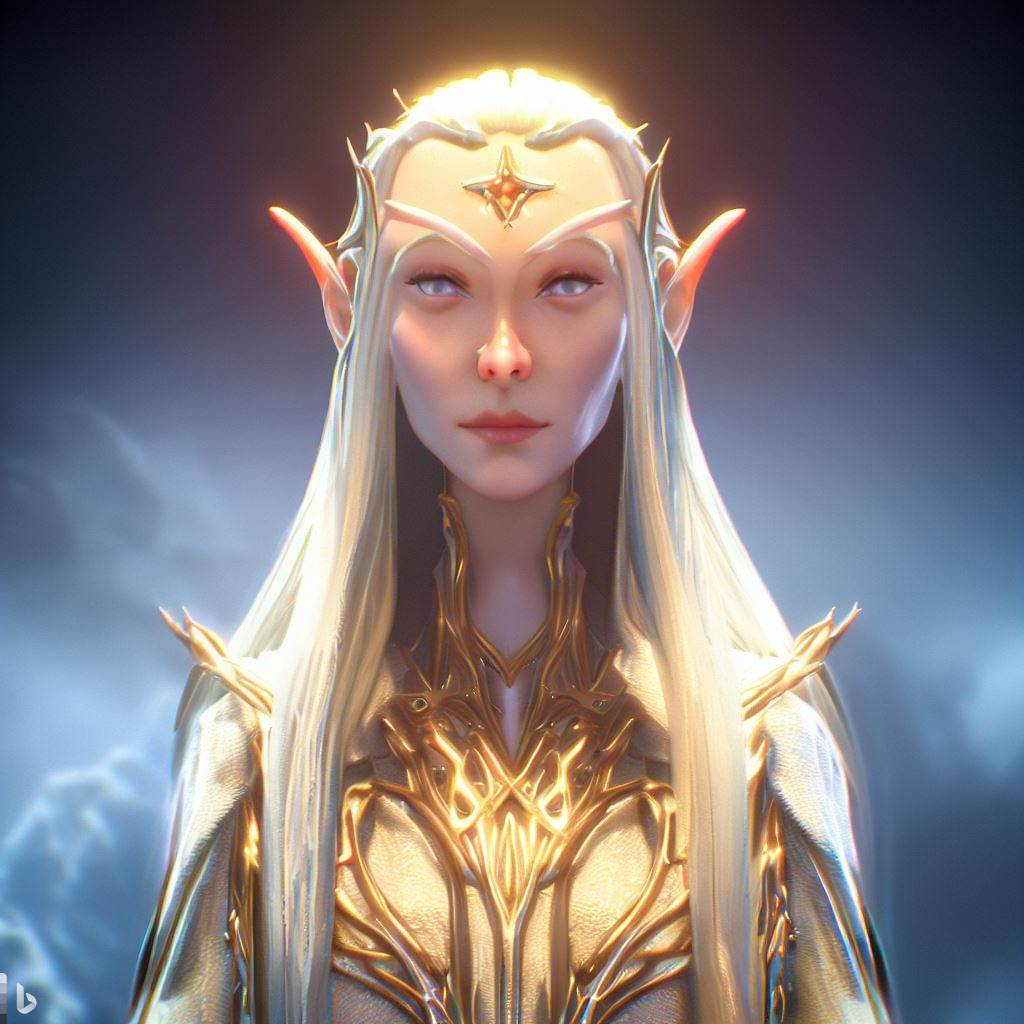 Item Galadriel, Lady of Light - LOTR Avatar #4 - 1 of 1