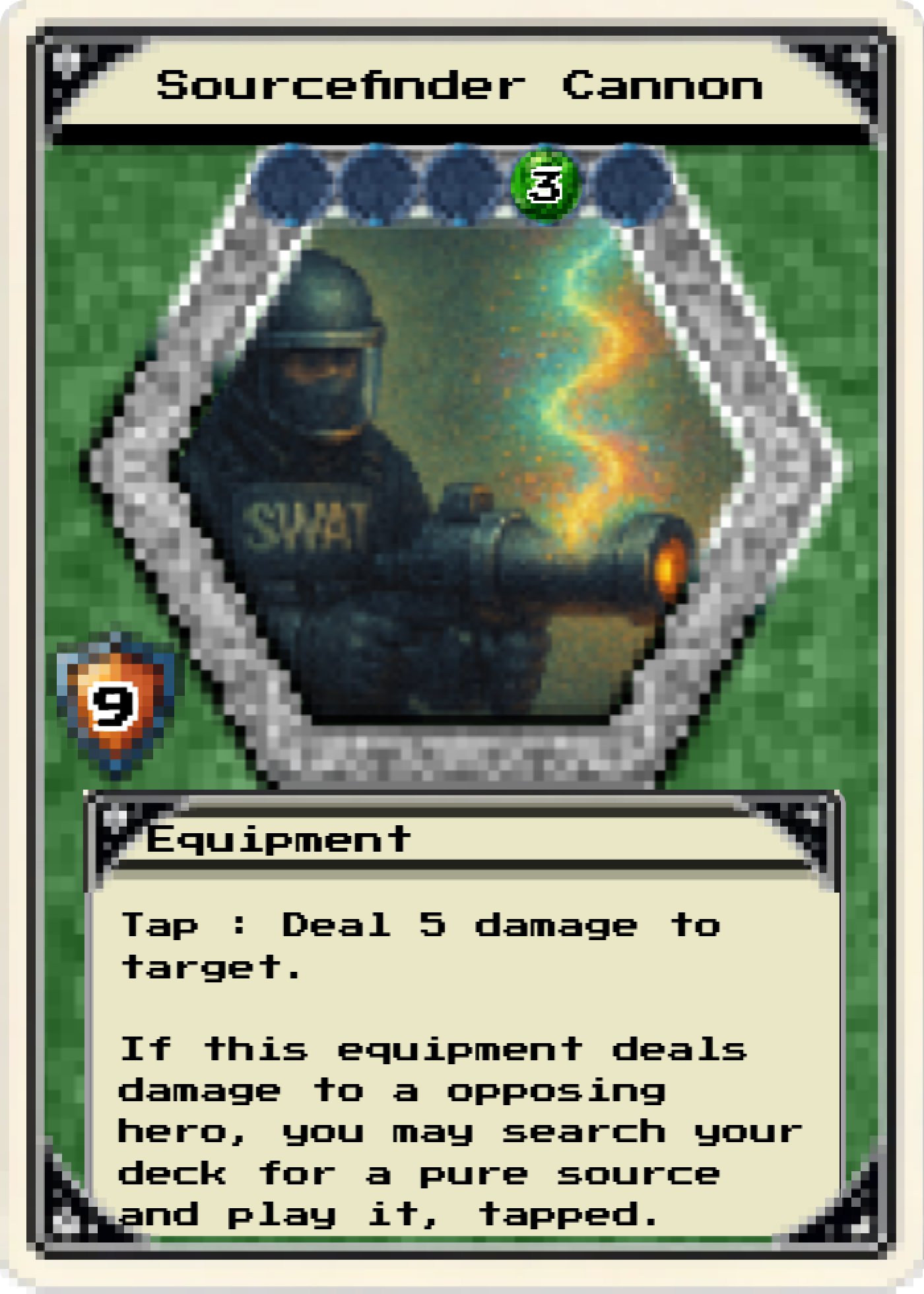 Sourcefinder Cannon