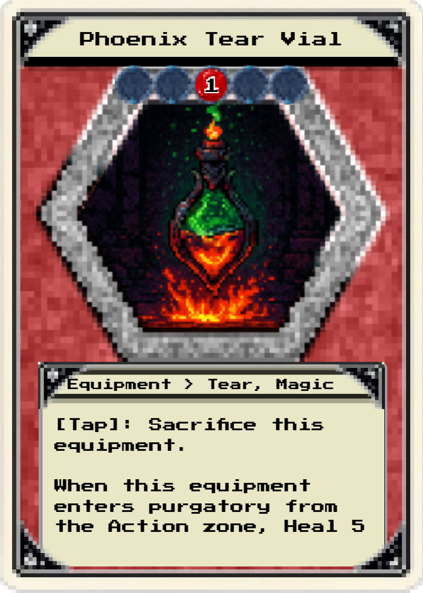 Phoenix Tear Vial