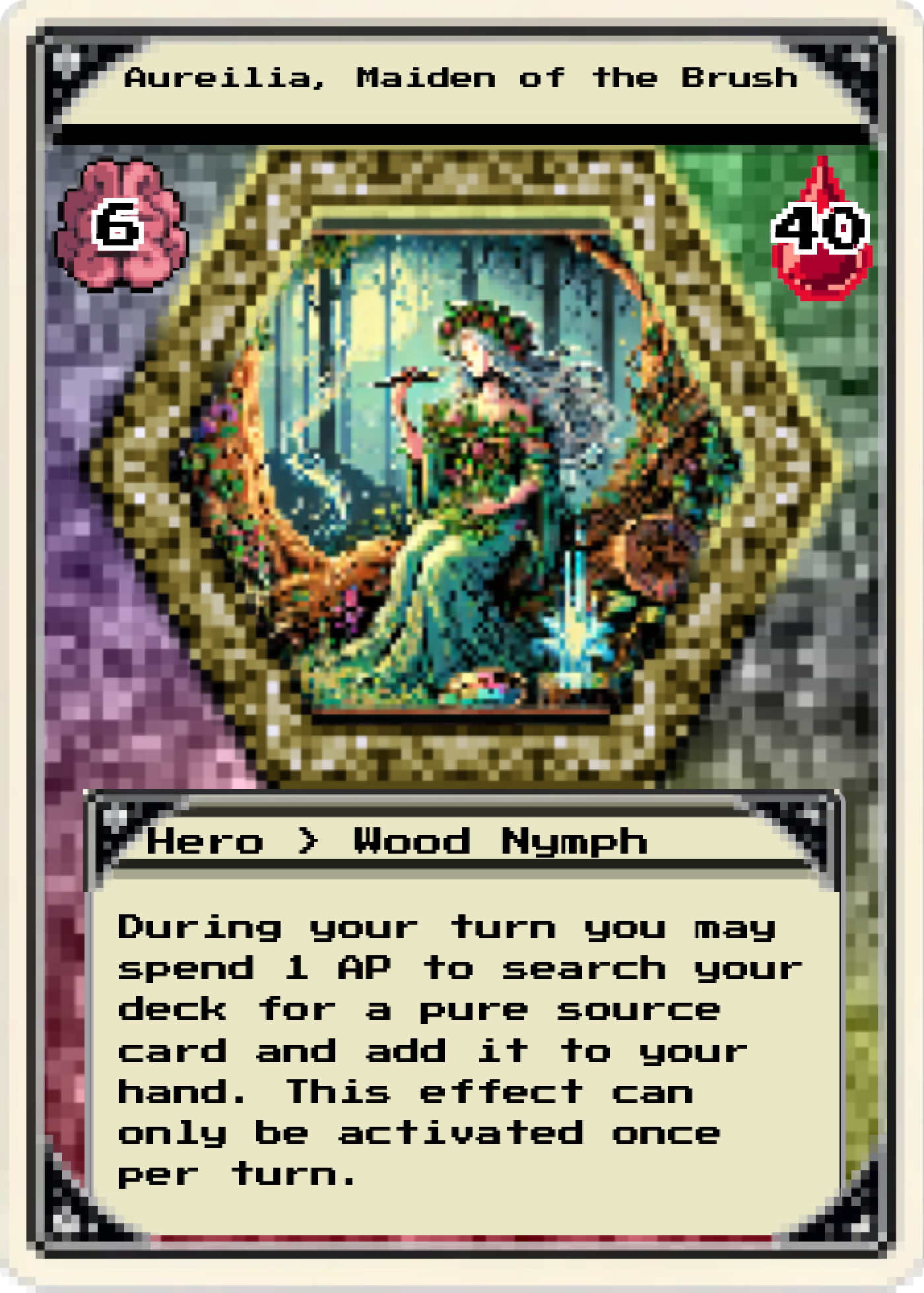 Aureilia, Maiden of the Brush